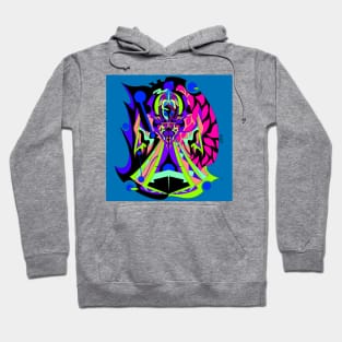 flatwoods creature cryptid monster ecopop alien world art Hoodie